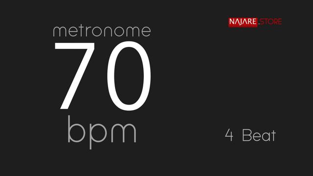 Metronome beat 70 bpm 4 beat | Dhol practice | Dholaki practice | Tabla practice | Drum practice смотреть онлайн