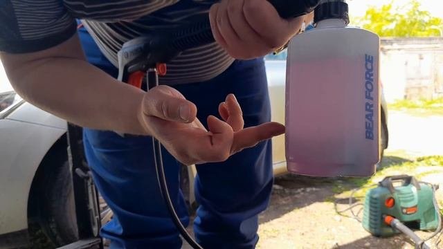 Приобрел пеногенератор для мойки высокого давления