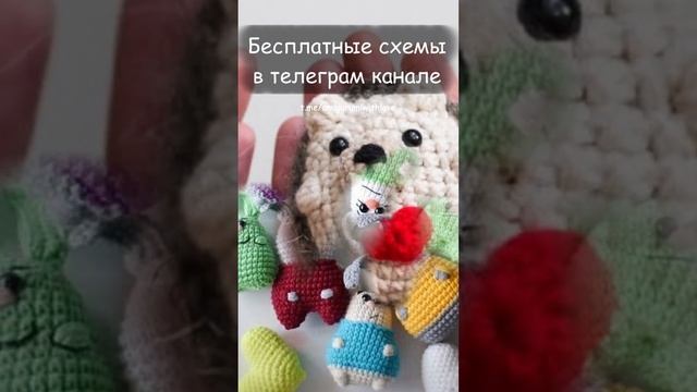 Что связать крючком к Новому году? Подборка простых схем амигуруми!