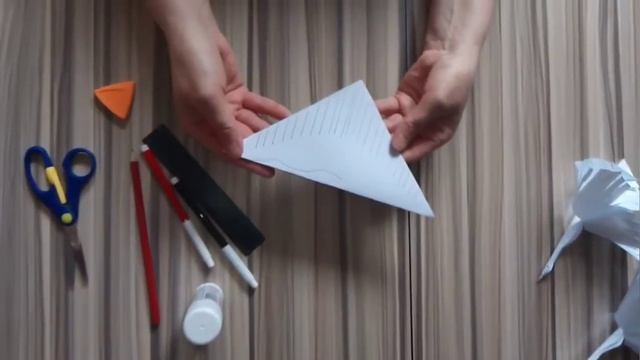 мастер - класс "Белый журавлик Победы"