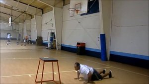 Бёрпи с запрыгиванием на тумбу