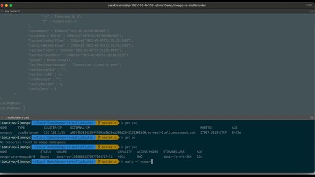 Burst MongoDB to remote Kubernetes Clusters in Minutes смотреть онлайн