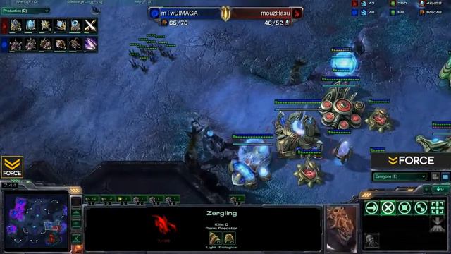 Starcraft 2 DIMAGA vs Hasu ZvP Game 3 SC2 pro VOD смотреть онлайн