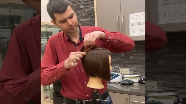 Как стричь филировочными ножницами смотреть онлайн