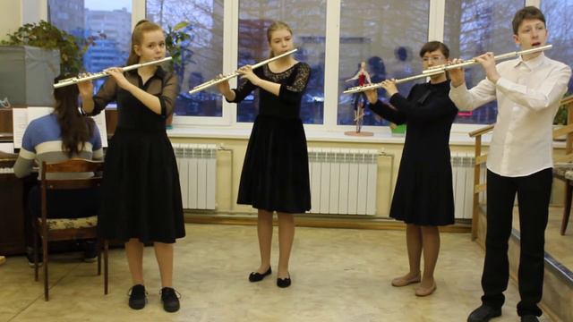 Ансамбль флейтистов смотреть онлайн