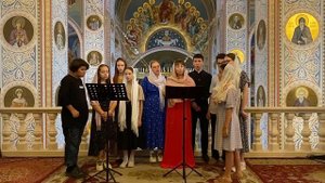 Свете Тихий, Лаврский распев арх. Матфей, ми минор , смешанный хор.
