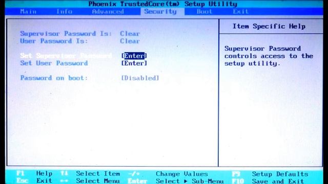 Phoenix TrustedCore BIOS-1.0D Fujitsu-Siemens AMILO MINI UI 3520 смотреть онлайн