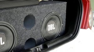 Сабвуфер на 2х блинах от компонентной акустики JBL CS3110