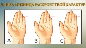Тест: Длина мизинца раскрывает твои истинные черты характера!