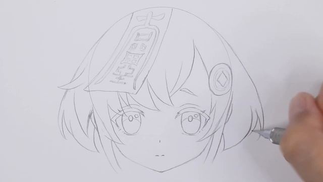 How to draw Qiqi | Genshin Impact | 如何畫七七 | 原神 | drawing tutorial | Game | Drawing | 動漫 | 遊戲 | 畫畫教學 смотреть онлайн