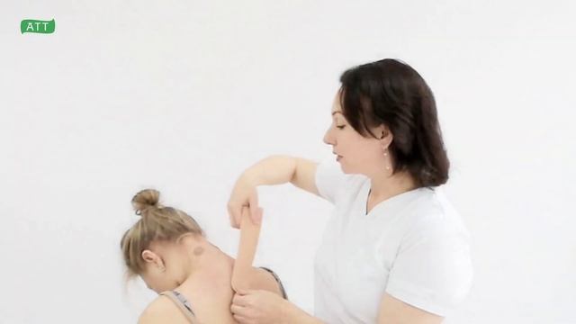 Как расслабить шею? Тейпирование шеи! ч.2.