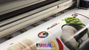 Phaeton UD3208P 3.2m solvent flex banner and vinyl sticker printer with 4 or 8 Seiko 510/35pl heads