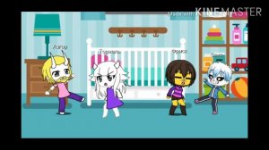 Клип гача лайф на песню "Да я мать" андертейл