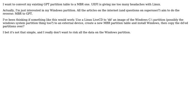 Windows 7 GPT to MBR? EFI to BIOS (2 Solutions!!) смотреть онлайн