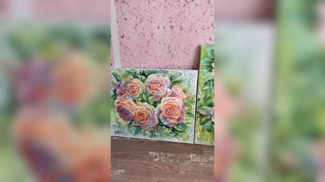 Что подарил Апрель. Продажи на Этси. Новые картины.Художник Татьяна Устьянцева. смотреть онлайн