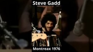 Стив Гэдд (Steve Gadd) на фестивале в Montreax 1976
