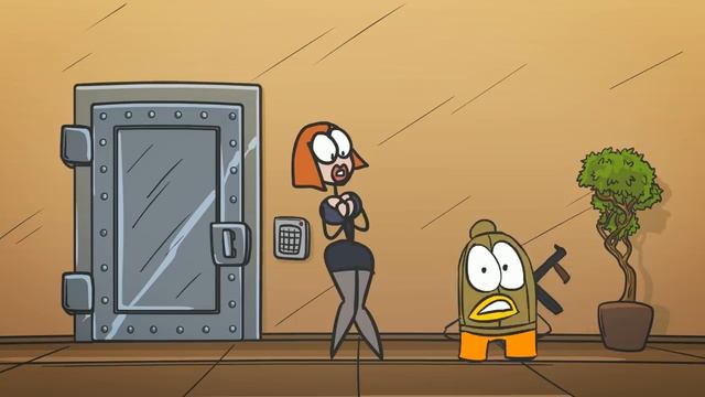 Доктор Гнус - Ограбление банка. Налётчики  Анимация 