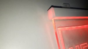 "Не входить" табличка световая светодиодная акрилайт