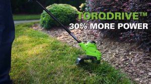 Greenworks 24V 10 inch TORQDRIVE String Trimmer