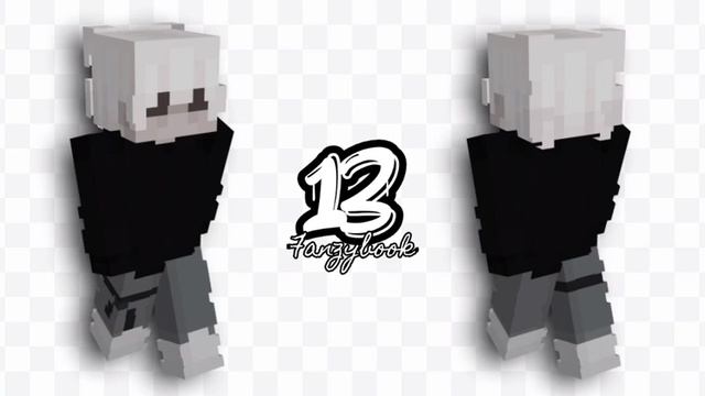 25 SKIN MINECRAFT 'WHITE HAIR' | SKIN MINECRAFT RAMBUT PUTIH pt.2 смотреть онлайн