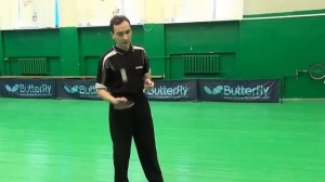 Уроки настольного тенниса Часть 1 Хватка (First lesson, table tennis)