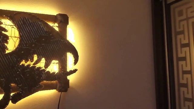 Светодиодное панно на стену Дракон смотреть онлайн