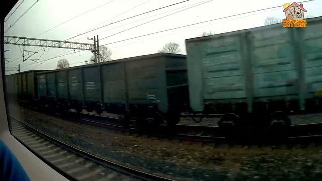 Сапсан. Москва - Санкт-Петербург. Виды из окна вагона. 65 серия смотреть онлайн