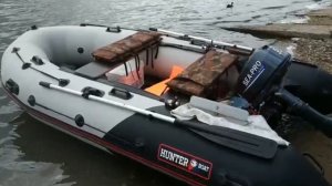 Обзор на лодку 350 ПРО в новом бело-черном цвете. Реальный обзор. Советуем посмотреть