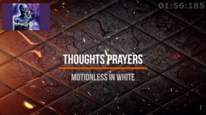 Motionless in White - Thoughts Prayers + metronome 100 bpm drumless