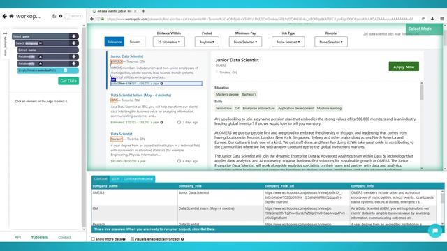 Job Board Web Scraping – How To Scrape Workopolis
