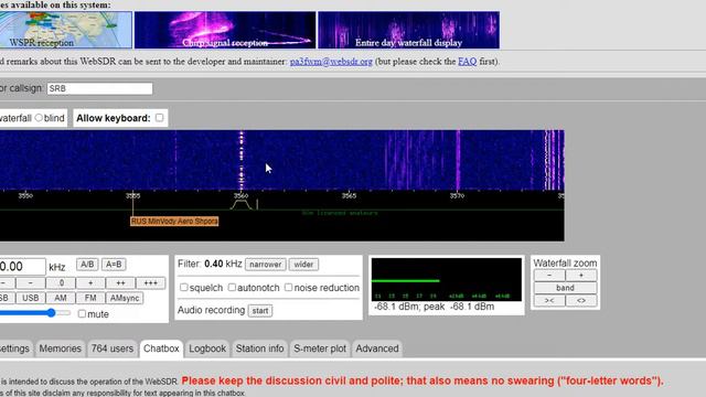 [3560 kHz] UNID Morse Code (2022-03-09 00:10 UTC) смотреть онлайн