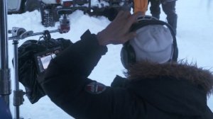 В гостях у сериала «Полярный»