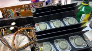 Ремонт усилителя Sony TA F7 (часть 1)/ repair Sony TA F7