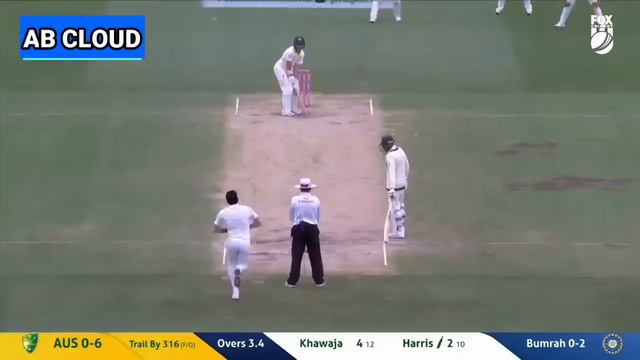 JASPRIT BUMRAH Unplayable Ball and Deadly bouncer against AUSTRALIA in 2019 Test series.