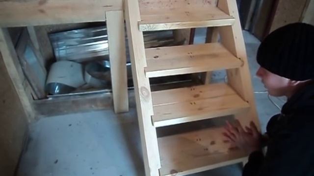 лестница для садового домика или дачи смотреть онлайн