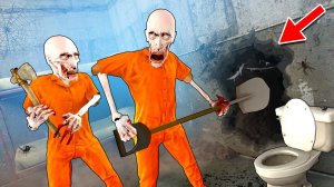 ПОБЕГ ИЗ ТЮРЬМЫ! ОПАСНЫЕ SCP 096 СБЕЖАЛИ! СКРОМНИКИ ПРОТИВ УЧЕНОГО В Garry`s Mod