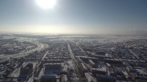 mi drone 4K Орск с высоты птичьего полёта 17.02.18г.