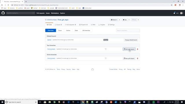 1.2 Introduction to Git Branches and Github Pull Requests
