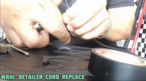 Wahl Detailer BROKEN Cord & How To Change It? For Safe by  Jazz