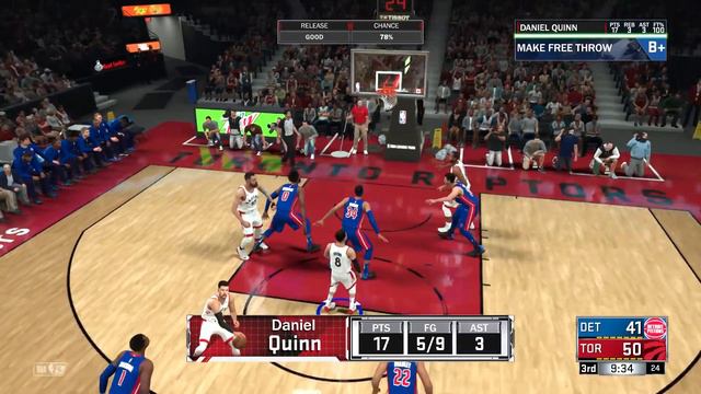 NBA 2K18 - My Career - Let's Play - Part 44 - "Finger Gun Duel, Silver Ankle Breaker" | DanQ8000 смотреть онлайн