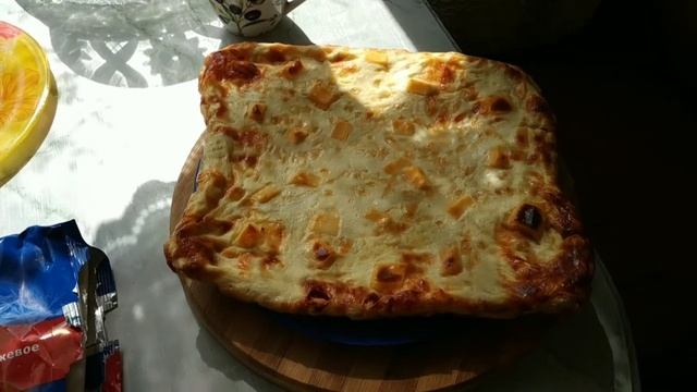 Пицца из готового теста