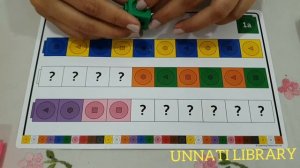 How to play Math Link cubes game of Learning resources from Unnati Library