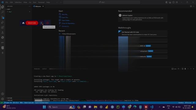 React:Installation and Your First App | Beginner-FriendlyTutorial #ReactTutorial #NodeJSInstallatio