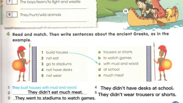 Активити бук 4 сынып 14-16 б. Activity book 4 p 14-16. смотреть онлайн