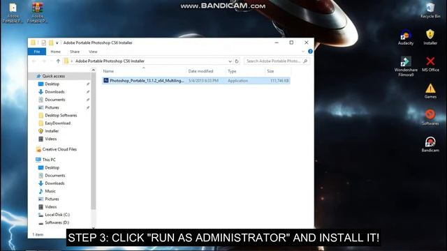 HOW TO DOWNLOAD PORTABLE ADOBE PHOTOSHOP CS6 FOR FREE ON PC смотреть онлайн