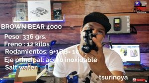 Tsurinoya brown Bear 4000