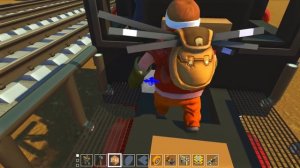 БИТВА: СТРОИМ НАСТОЯЩИЙ ПАРОВОЗ НА ПОРШНЯХ В SCRAP MECHANIC!!!