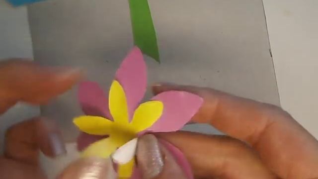 Аппликация для малыша Цветок в вазе смотреть онлайн