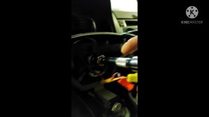 как снять руль на мазда 6. #снятьруль