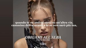 Crazy J -Origami All'Alba -Clara Soccini  testo